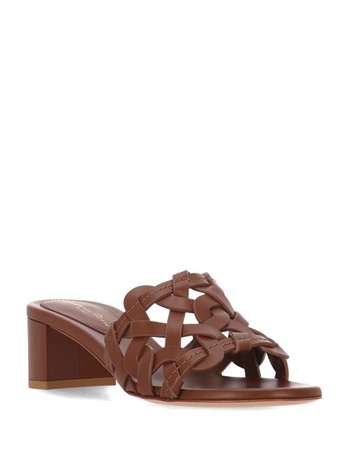 Cognac brown sandal GIANVITO ROSSI | G1002545RICCLNHAVA